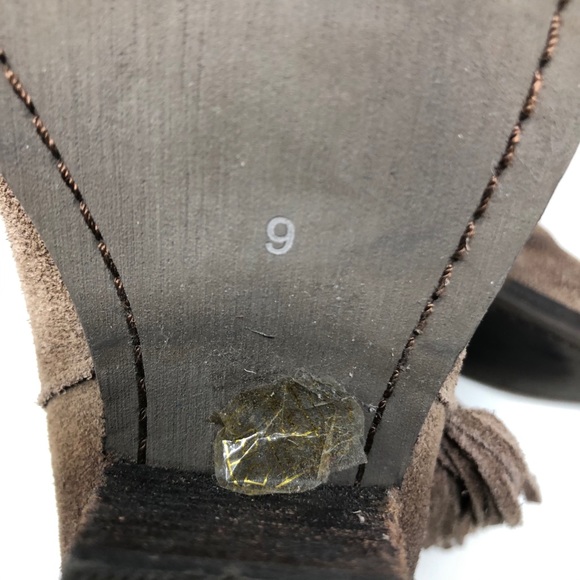 Jeffrey Campbell fringe ankle boot suede Rosnell 9 - Picture 12 of 13